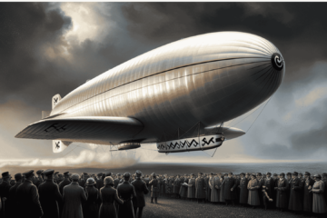 An image of His Majesty's Airship Journey and Tragedy of the Largest Flying Machine