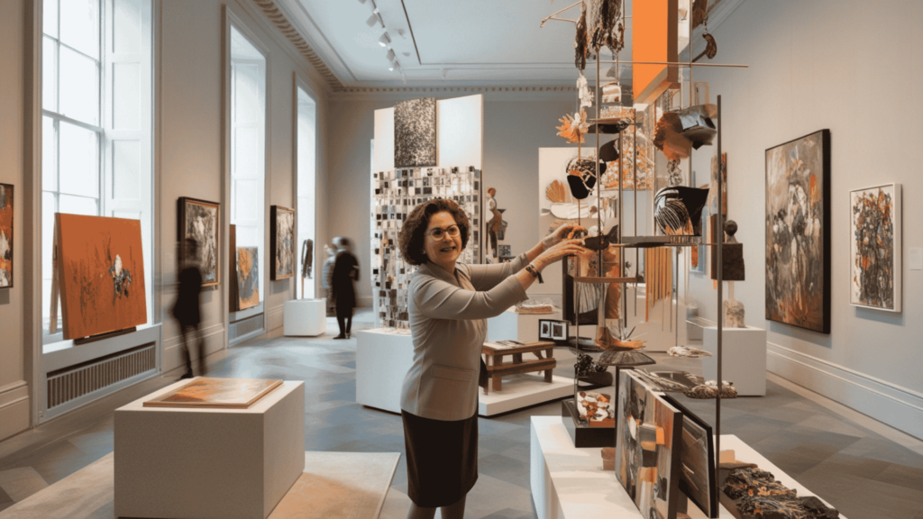 An image of Curating at the Whitney Museum of American Art