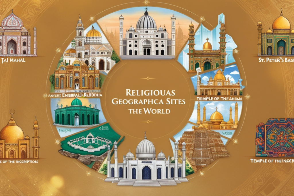 an image of Religious Geographical Sites around the Globe​