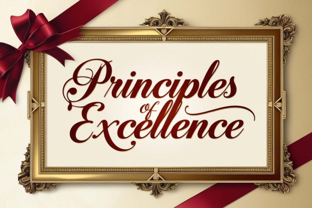 An image of Principles of Excellence