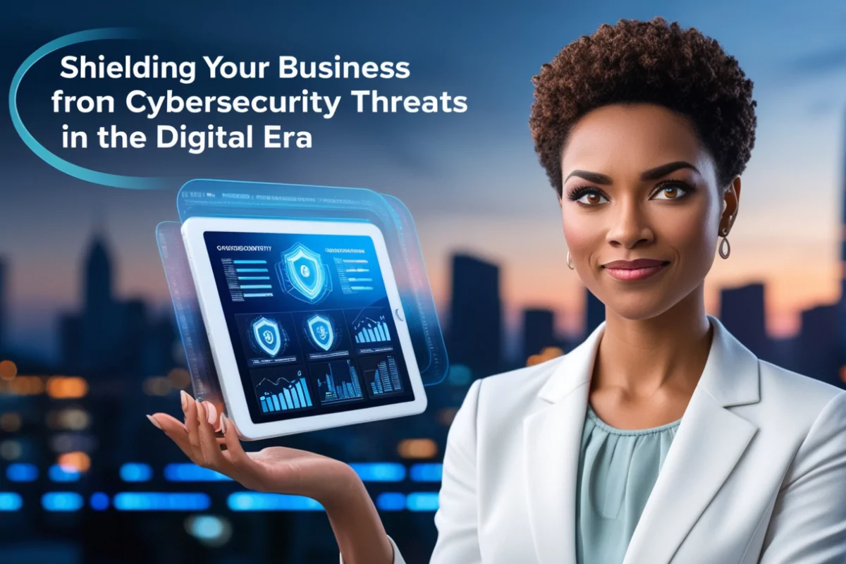 an image of Shielding Your Business from Cybersecurity Threats in the Digital Era